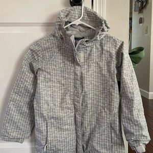 Columbia Kids Gray Checkered 3-in-1 Coat
